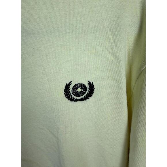 Adidas YEEZY Calabasas USA Long Sleeve Tee Shirt Frozen Yellow Medium - Picture 2 of 8